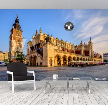 Picture of The Cloth Hall in Krakow Olt Town Poland